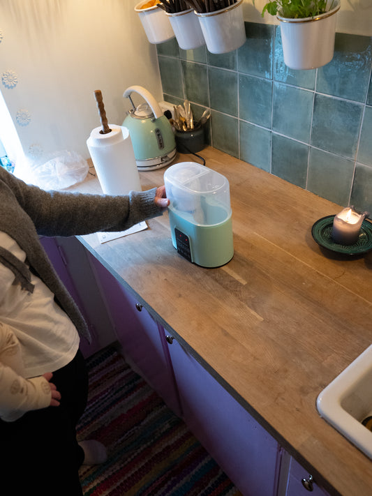 Flaskevarmer & -sterilisator