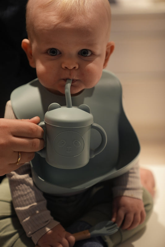 Baby Spisesæt med Sugefunktion